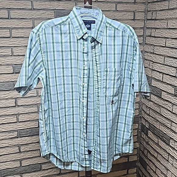 Tommy Hilfiger Shirt Sz Large - Picture 1 of 9